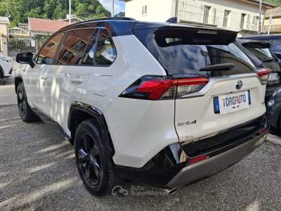 Toyota RAV4 RAV4 2.5 HV (222CV) E-CVT AWD-i Style UNIC.PROP. Bianco usata Varallo