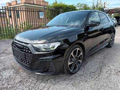Audi A1 SPB 30 TFSI BLACKLINE PACKLUCI PREZZO SENZA VINCOL Nero usata Roma