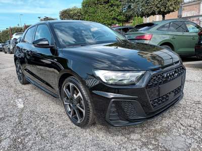 Audi A1 SPB 30 TFSI BLACKLINE PACKLUCI PREZZO SENZA VINCOL Nero usata Roma