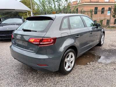 Audi A3 SPB 30 TDI BUSINESS STRONIC 116CV NAVI ITALIA Grigio usata Roma