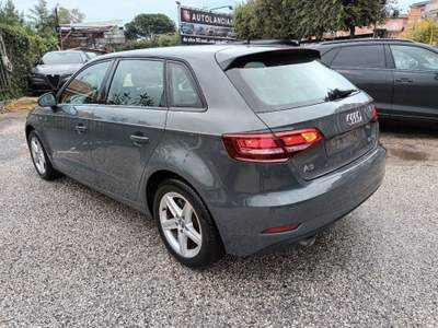 Audi A3 SPB 30 TDI BUSINESS STRONIC 116CV NAVI ITALIA Grigio usata Roma
