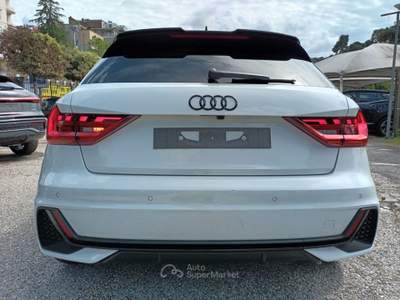 Audi A1 SPB 30 TFSI BLACKLINE PACKLUCI PREZZO SENZA VINCOL Bianco usata Roma