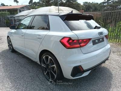 Audi A1 SPB 30 TFSI BLACKLINE PACKLUCI PREZZO SENZA VINCOL Bianco usata Roma