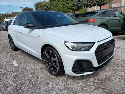 Audi A1 SPB 30 TFSI BLACKLINE PACKLUCI PREZZO SENZA VINCOL Bianco usata Roma