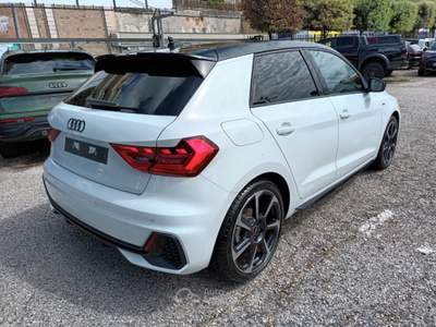Audi A1 SPB 30 TFSI BLACKLINE PACKLUCI PREZZO SENZA VINCOL Bianco usata Roma