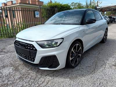 Audi A1 SPB 30 TFSI BLACKLINE PACKLUCI PREZZO SENZA VINCOL Bianco usata Roma