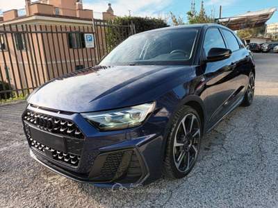 Audi A1 SPB 30 TFSI BLACKLINE PACKLUCI PREZZO SENZA VINCOL Blu/Azzurro usata Roma