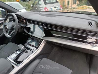 Audi Q8 SUV 50 TDI BLACKLINE 286 CV CLIM4ZONE PACK TOUR"22 Nero usata Roma