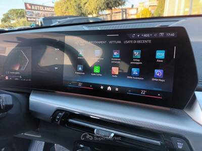 BMW X1 XDRIVE 20D MSPORT NAV CAM PELLE FULLLED"18 ITALIA Nero usata Roma