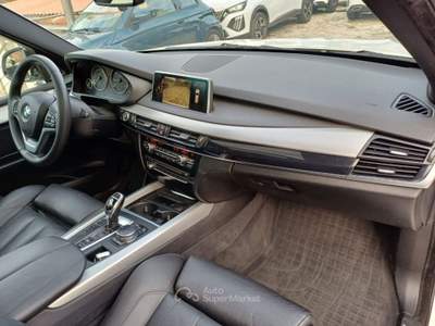 BMW X5 XDRIVE 25D AUTOM. 231CV 7POSTI TETTO NAV PELLE ITA Bianco usata Roma