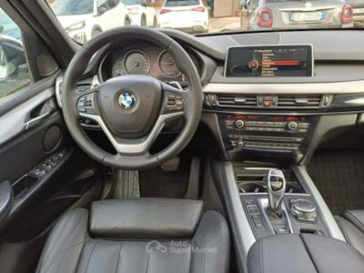 BMW X5 XDRIVE 25D AUTOM. 231CV 7POSTI TETTO NAV PELLE ITA Bianco usata Roma