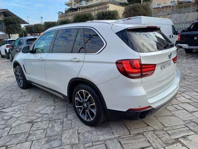 BMW X5 XDRIVE 25D AUTOM. 231CV 7POSTI TETTO NAV PELLE ITA Bianco usata Roma
