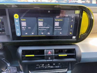 Fiat Grande Panda 1200 HYBRID LA PRIMA 110CV AUT NAV CARPLAY CAM"17 Bianco usata Roma