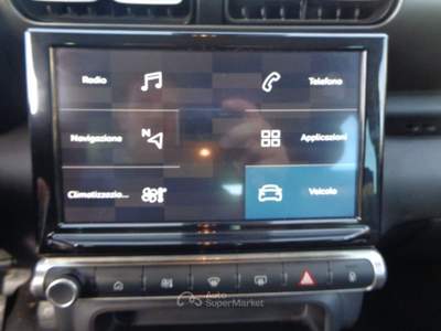 Citroen C3 1500 BLUEHDI SHINE 110 CV NAVI CARPLAY LED"16 Argento usata Roma
