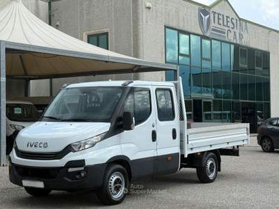 Iveco Daily 35S16 7 POSTI DOPPIA CABINA CASSONE FISSO Bianco usata San Salvatore Telesino