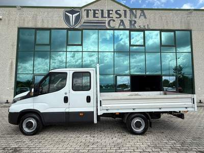 Iveco Daily 35S16 7 POSTI DOPPIA CABINA CASSONE FISSO Bianco usata San Salvatore Telesino