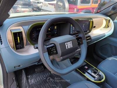 Fiat Grande Panda 1200 HYBRID LA PRIMA 110CV AUT NAV CARPLAY CAM"17 Verde usata Roma