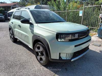 Fiat Grande Panda 1200 HYBRID LA PRIMA 110CV AUT NAV CARPLAY CAM"17 Verde usata Roma