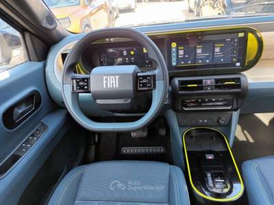 Fiat Grande Panda 1200 HYBRID LA PRIMA 110CV AUT NAV CARPLAY CAM"17 Blu/Azzurro usata Roma