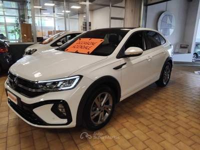 Volkswagen Taigo 1.0 TSI 110 CV DSG R-Line TETTO Bianco usata Vigevano