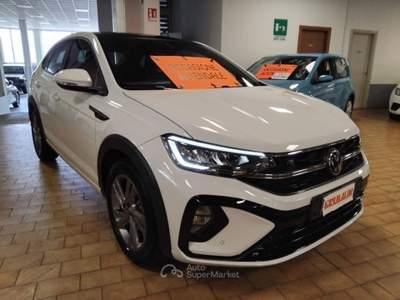 Volkswagen Taigo 1.0 TSI 110 CV DSG R-Line TETTO Bianco usata Vigevano