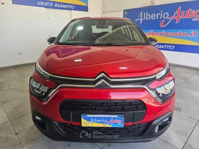 Citroen C3 BlueHDi 100 S&S Van Feel Rosso usata ADRANO