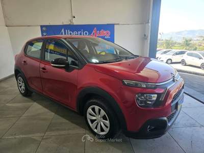 Citroen C3 BlueHDi 100 S&S Van Feel Rosso usata ADRANO