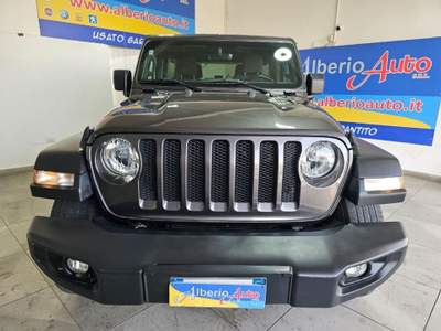Jeep Wrangler Unlimited 2.2 Mjt II Night Eagle Grigio usata ADRANO