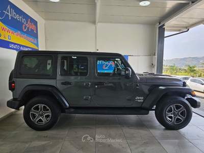 Jeep Wrangler Unlimited 2.2 Mjt II Night Eagle Grigio usata ADRANO