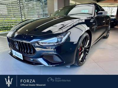 Maserati Ghibli 3.0 V6 Modena S Q4 430cv auto, NERISSIMO PACK Nero usata Venaria Reale