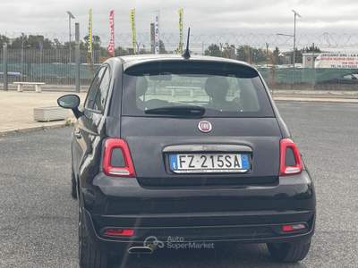 Fiat 500 1.2 Sport Car Play Bluetooth Euro 6D Nero usata Fiumicino