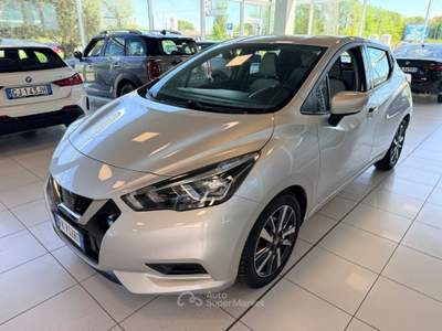 Nissan Micra 1.0L 12V 5 porte Acenta Argento usata Ferrara
