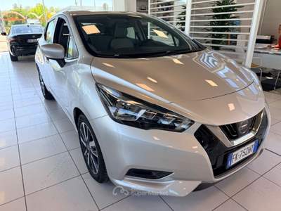 Nissan Micra 1.0L 12V 5 porte Acenta Argento usata Ferrara