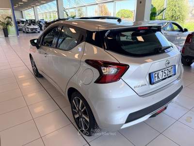 Nissan Micra 1.0L 12V 5 porte Acenta Argento usata Ferrara