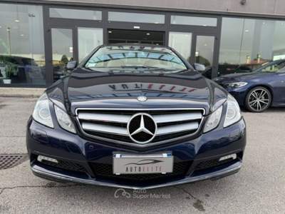 Mercedes-Benz Classe E CDI Coupé BlueEFFICIENCY Avantgarde Blu/Azzurro usata Santa Maria di Sala
