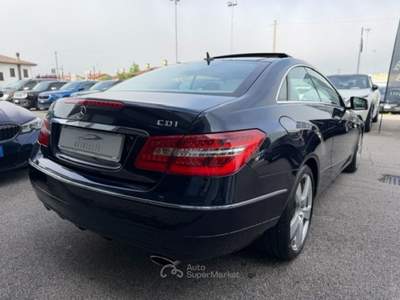 Mercedes-Benz Classe E CDI Coupé BlueEFFICIENCY Avantgarde Blu/Azzurro usata Santa Maria di Sala
