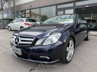 Mercedes-Benz Classe E CDI Coupé BlueEFFICIENCY Avantgarde Blu/Azzurro usata Santa Maria di Sala