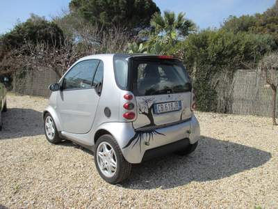 Smart ForTwo auto ben tenuta in generale. Argento usata Santa Marinella