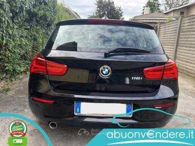 BMW Serie 1 118i i 5p. Advantage Nero usata Corbetta