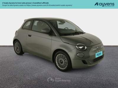 Fiat 500 Berlina 42 kWh Grigio usata Crema