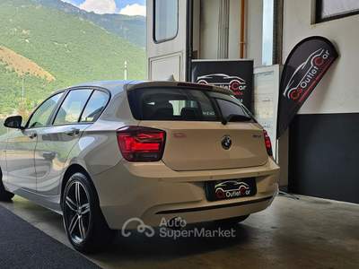 BMW Serie 1 118d Unico Proprietario Bianco usata Cogollo del Cengio