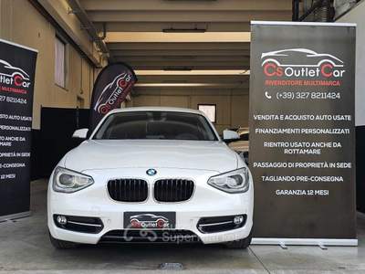 BMW Serie 1 118d Unico Proprietario Bianco usata Cogollo del Cengio