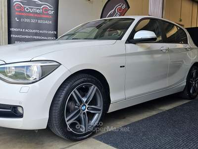 BMW Serie 1 118d Unico Proprietario Bianco usata Cogollo del Cengio