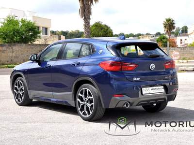 BMW X2 16D Blu/Azzurro usata Tricase