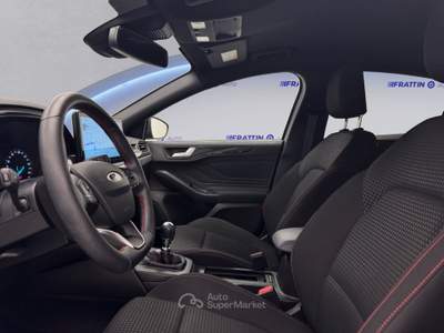 Ford Focus Focus 1.0 Ecoboost Hybrid 125 Cv 5p. St-Line Argento usata Cassola