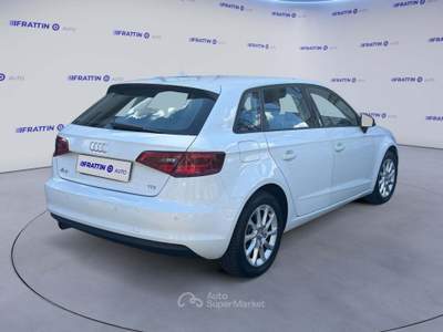 Audi A3 A3 Spb 1.6 Tdi Clean Diesel S Tronic Attraction Bianco usata Cassola