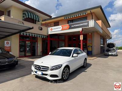 Mercedes-Benz Classe C C 220 d Sport 4matic auto 9m Bianco usata Campolongo Maggiore