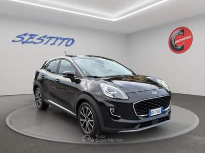 Ford Puma  1.0 ecoboost hybrid Titanium s&s 125cv Nero usata Cirò Marina
