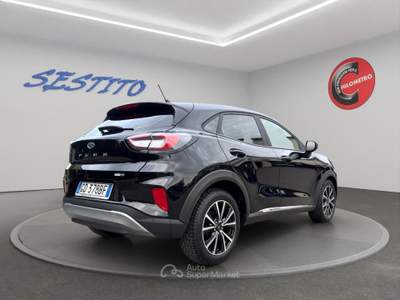 Ford Puma  1.0 ecoboost hybrid Titanium s&s 125cv Nero usata Cirò Marina