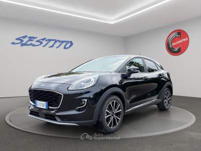 Ford Puma  1.0 ecoboost hybrid Titanium s&s 125cv Nero usata Cirò Marina